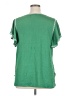 Max Studio Green Short Sleeve Top Size 1X - photo 2