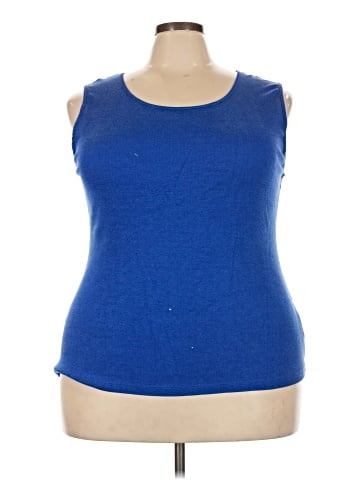 JM Collection Sleeveless T-Shirt (view 1)