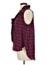Halogen 100% Polyester Purple Sleeveless Blouse Size L - photo 5