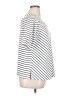Cable & Gauge Stripes White Short Sleeve Top Size 1X - photo 4