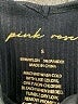 Pink Rose Black Bodysuit Size S - photo 3