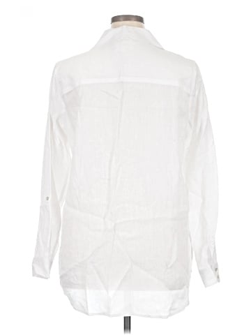 Sigrid Olsen Long Sleeve Button-Down Shirt (view 2)