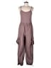 No Boundaries Solid Brown Jumpsuit Size M - photo 1