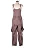 No Boundaries Solid Brown Jumpsuit Size M - photo 2