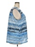 Kasper Blue Sleeveless T-Shirt Size 3X - photo 4