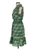 Max Studio Paisley Green Casual Dress Size S - photo 5