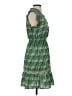 Max Studio Paisley Green Casual Dress Size S - photo 4