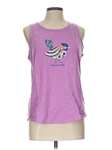 Life Is Good Sleeveless T-Shirt (view 1)
