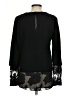 BCBGeneration 100% Polyester Black Long Sleeve Blouse Size S - photo 2