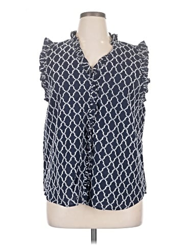 Ann Taylor Factory Sleeveless Blouse (view 1)