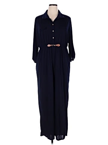 Always Indigo Jumpsuit (view 1)
