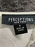 Perceptions Color Block Gray Casual Dress Size 6 - photo 7