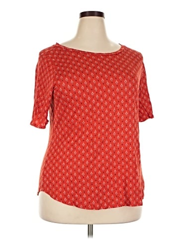 Ann Taylor LOFT 3/4 Sleeve T-Shirt (view 1)