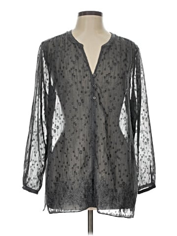 Not Your Daughter's Jeans 3/4 Sleeve Blouse (view 1)