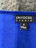 En Focus Studio Solid Blue Casual Dress Size 4 - photo 7