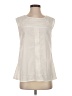 Next 100% Polyester Ivory Sleeveless Blouse Size S - photo 1
