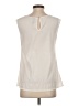 Next 100% Polyester Ivory Sleeveless Blouse Size S - photo 2