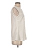 Next 100% Polyester Ivory Sleeveless Blouse Size S - photo 4