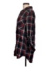 Forever 21 100% Cotton Plaid Black 3/4 Sleeve Button-Down Shirt Size L - photo 5