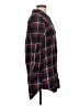 Forever 21 100% Cotton Plaid Black 3/4 Sleeve Button-Down Shirt Size L - photo 4