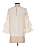 J.Crew 100% Polyester Ivory 3/4 Sleeve Blouse Size 4 (petite) - photo 2