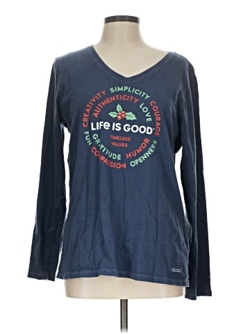 Life Is Good Long Sleeve T-Shirt (view 1)