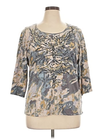 Coldwater Creek 3/4 Sleeve T-Shirt (view 1)