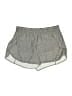 Lululemon Athletica Chevron-herringbone Gray Athletic Shorts Size 14 - photo 1