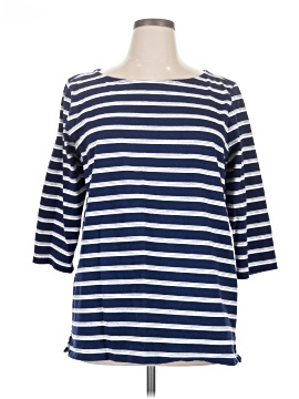 Lands' End 3/4 Sleeve Top