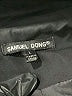 Samuel Dong 100% Polyester Black Trenchcoat Size L - photo 6