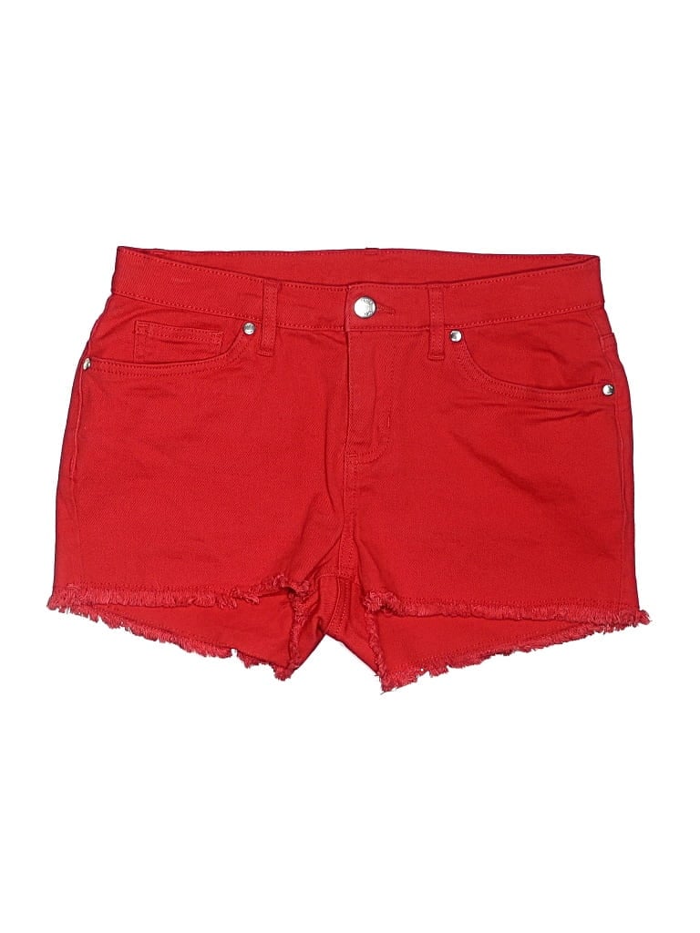 Pre-owned Venus Denim Shorts In Red