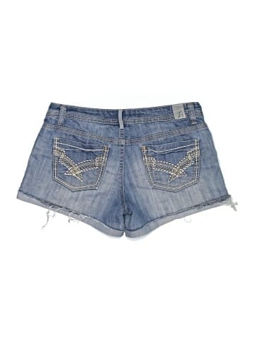 Hydraulic Denim Shorts (view 2)
