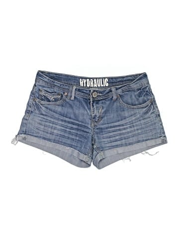 Hydraulic Denim Shorts (view 1)