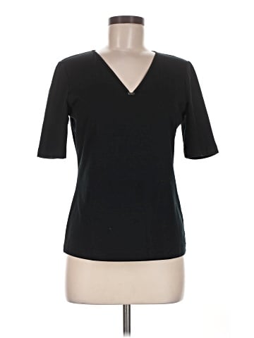 Lafayette 148 New York Short Sleeve Top (view 1)