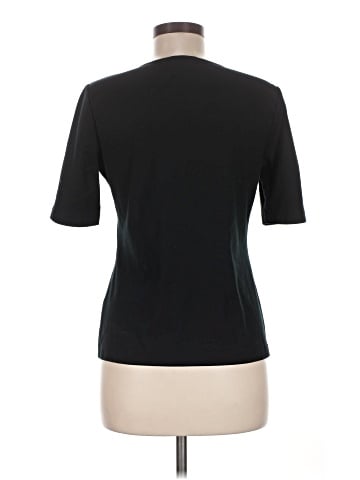 Lafayette 148 New York Short Sleeve Top (view 2)
