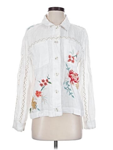 Johnny Was 3/4 Sleeve Blouse (view 1)