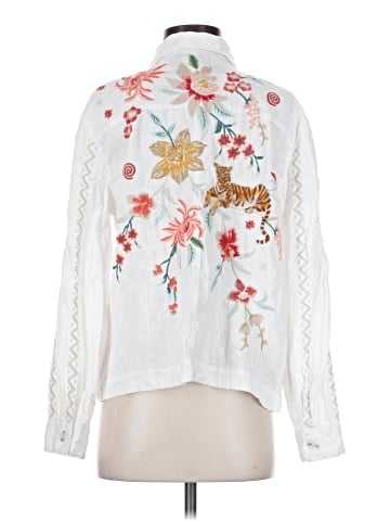 Johnny Was 3/4 Sleeve Blouse (view 2)