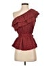 Maeve by Anthropologie Red Short Sleeve Blouse Size XS - photo 1