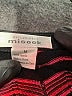 misook 100% Acrylic Chevron-herringbone Burgundy Cardigan Size M - photo 7