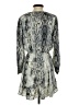 Zara Basic Print Gray Casual Dress Size S - photo 2
