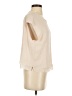 Rag & Bone 100% Silk Solid Ivory Short Sleeve Top Size XS - photo 4