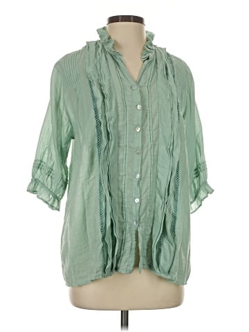JP and Mattie 3/4 Sleeve Blouse (view 1)