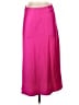 Renee C. Solid Pink Formal Skirt Size S - photo 1