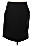 Duluth Trading Co. Solid Black Formal Skirt Size 8 - photo 1