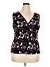 Jones Studio Purple Sleeveless Blouse Size 18 - photo 1