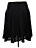 Unbranded 100% Polyester Solid Black Casual Skirt Size XL - photo 2