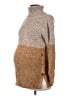Isabel by Ingrid + Isabel Brown Turtleneck Sweater Size XS Maternity - photo 1