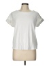 Lands' End White Short Sleeve Top Size L - photo 1