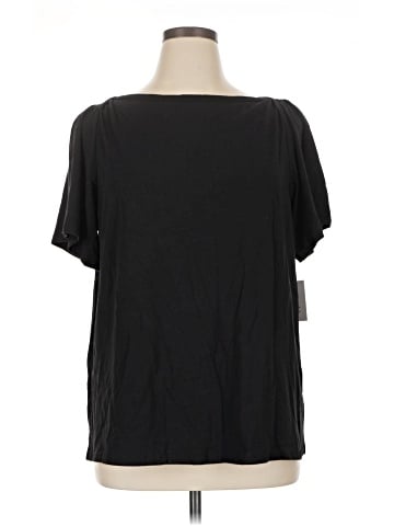 LC Lauren Conrad Short Sleeve Blouse (view 1)