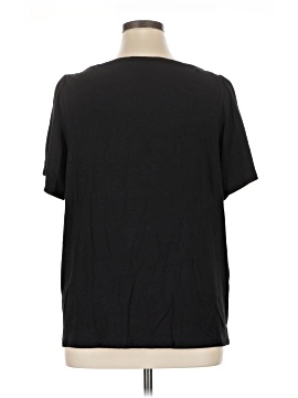 LC Lauren Conrad Short Sleeve Blouse (view 2)